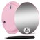 Round 6'' High Magnification Mirror - 30X Suction Cup Mirror with Tweezers, Perfect for Travel and Home Use