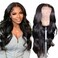 4x4 Lace Front Wigs Human Hair Pre Plucked with Baby Hair 150% Density 18 Inch Body Wave Brazilian Virgin Frontal Human Hair Wigs 4x4 Glueless HD Lace Closure Wig Human Hair for Women