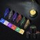 Reflective Glitter Spider Gel Nail, 6 Colors Spider Gel for Nail Art Wire Drawing UV/LED Glitter Gel Nail Polish Disco Pulling Line Silk Spider Painting Drawing Gel Salon &amp; DIY Manicure Liner Nail Art