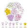 56PCS Kawaii Nail Art Charms 3D Cute Cat Resin Jelly Gummy Sweet Candy Slime Making Ornament Nail Decoration Accessories for DIY