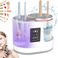 Makeup Brush Cleaner 3 in 1 Electric Makeup Brush Cleaner and Dryer, Automatic Makeup Brush Cleaner Machine with Multi-Hour Drying Settings, Portable Design for All Makeup Brush Types