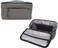 Travel Toiletry Bag for Men Large, Mens Dopp Kit for Tolietries, Shaving Pouch Organizer for Traveling Essentials, Medicine Hygiene Bathroom Shower Bag, Full-Open, Water Resistant, Lightweight, Grey
