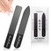 Sun&amp;Beam Nails Glass Nail File Nano Nail Buffers Crystal Shine Polisher Professional Manicure Tools Kit with Box 2Pcs Set