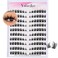 Manga Lash Clusters Eyelash Extensions 140Pcs Anime EyeLash Clusters Left &amp;amp; Right Wispy Eyelashes Clusters Fluffy Manga Lashes C D Curl Cluster False Eyelashes, by Yaiseiko