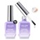 Gellen Crystal Base and Top Coat, 18ml Anti-scratch Nail Polish, Soak Off UV Light Cured Gel Top Coat, Salon Gel Polish