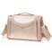 Ethereal Large Makeup Bag, Rose Gold Travel Makeup Bag with Shoulder Strap Toiletry Bag for Women Waterproof Cosmetic Travel Bag