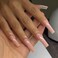 Long Press on Nails Square Fake Nails Nude Nails for Women and Girls Full Cover XL Nails 24 PC/Set