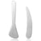 2pcs Makeup Spatula, Reusable Mini Makeup Spatulas for Cosmetics, Stainless Steel Face Mask Applicator, Cosmetic Spatula for Skincare, Beauty Lotion spatula for Lotions for Sampling and Mixing Creams