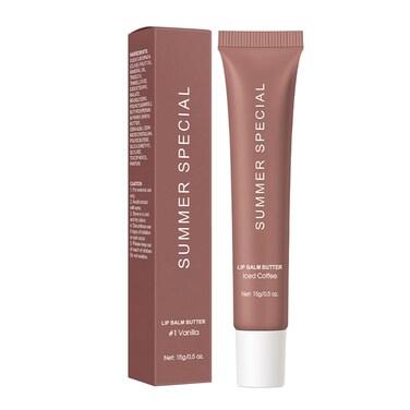 Summer Special Lip Balm Vanilla, Hydrating Lip Butter, Moisturizing Lip bAlm Hydrating, VANILLA LipbalmFor Women, LIp Butter for Soothes &amp; Softens Dry Lips (Coffee)