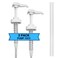 AMORIX 2 Pcs White 38-400 10cc Pump for Gallon Jug Dispensing Gallon Jug Pump Dispenser Lotion Gallon Shampoo Pump Top Replacement, Fits 1 Gallon Bottle 64oz 128oz Hand Sanitizer Containers