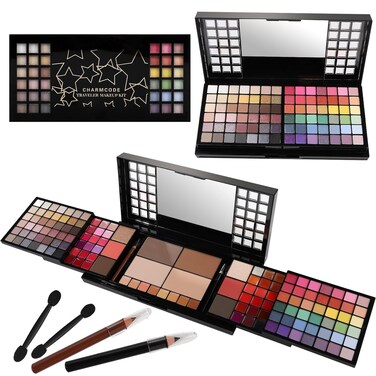 All in One Makeup Kit, Makeup Kit for Women Full Kit, Make Up Valentine's Gift Set for Teen Girls- Eyeshadow Palette,Lip Gloss,Concealer,Highlighter,Blush,Eyeliner,Brow Powder &amp; Contour