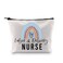 XYANFA Labor And Delivery Nurse Cosmetic Bag L&amp;D Nurse Gift Lifeline Gift Superhero Nurse Gift Nicu Nurses Week Gift