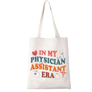 XYANFA Physician Assistant Makeup Bag PA Women Nurse Gifts PA Gift Thank You Nurse In My Physician Assistant Era Cosmetic Bag
