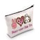 WZMPA Funny Shih Tzu Cosmetic Bag Shih Tzu Lover Gift Peace Love Shih Tzu Makeup Zipper Pouch Bag Dog Lover Gift (Peace Love Shih Tzu)
