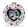 SEIRAA K-Pop Blink Pocket Mirror Blink Gifts K-Pop Music Makeup Mirror K Pop Group Merchandise (4 BP)