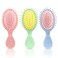 HOFASON 3 Pcs Bulk Mini Wet Hair Brush for Women Girls Toddler, Detangling Travel Hair Brush Bridesmaid Gift, Stocking Stuffers Gifts for Women Girls, Teen Girl Gifts Trendy Stuff Party Favors