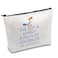 FOTAP Lion-King Inspired Gift Animal Kingdom Bag Zazu Lion Magical Vacation Makeup Bag Zazu Lover Gift Pride Land Trip Gift (Coconuts)