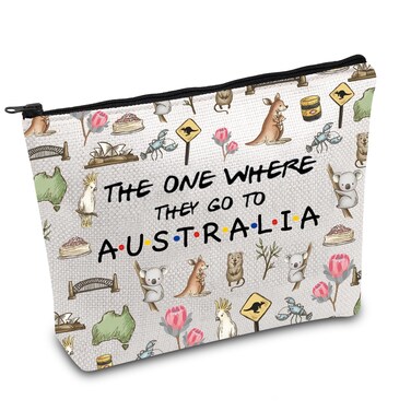FOTAP Australia Trip Gift New Adventures Gift Welcome to Aus Bag Australia Souvenir Gift Housewarming Gift Aussie Animals Lover Gift (Australia)