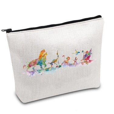 FOTAP Lion Movie Makeup Bag L King Inspire Gift Animal Kingdom Gift Magical Kingdom Cosmetic Bag Lion Lover Gift (lion 5)