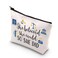 TSOTMO Lawyer Gift Lawyer Inspirational Gift She Believed She Could So She Did Attorney Zipper Pouch Makeup Bag Law Student Gift (She believed lawyer)