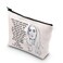 TOM'S HOUSE Women's Reality TV Show Lover Gift Zipper Pouch Makeup Bag