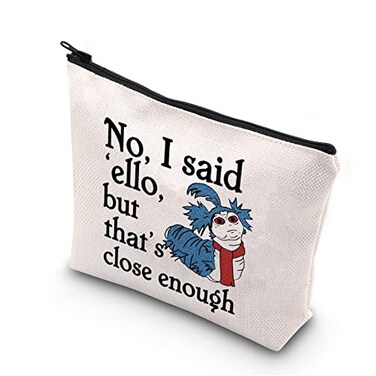 Cute Ello Worm Inspired Gift Zipper Pouch Makeup Bag