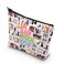 WCGXKO Broadway Musical Gift Music Therapy Gift Musical Lover Gift Gift For Musician West End Broadway Zipper Pouch (SLEEP MUSICALS)