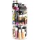 Cq acrylic 360 Degree Rotating Makeup Organizer Countertop For Vanit,3 Tier Clear Plastic Spinning Skincare Organizer for Perfume,Skin Care,Beauty Product Bathroom Organizer and Make up Shelf,Set of 1