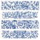 4 Sheets Arm Circle Semi Permanent Waterproof Temporary Tattoos, Lasts 1-2 Weeks, Realistic Look, No Adhesive, No Reflection Adult Body Art Stickers, Bird Butterfly Flower Leaf