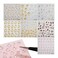 7 Sheets 5D Shiny Gel Nail Stickers, Crystal Nail Stickers for Nail Art, Self-Adhesive Nail Strips Decals for Nail Design, Nail Tips for Nail Art DIY Manicure Decoration Accessories for Women Girls