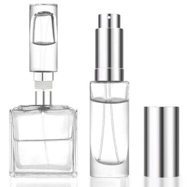 MUB 10ml Perfume Travel Refillable Atomizer Bottle Portable Glass Top-Filling Leak-Proof Perfume Spray Bottle Atomizer Sprayer for Perfume Mini Pocket Empty Cologne for Travel Outgoing