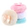 Sibba 4Pcs Large Fluffy Powder Puff, 3.5 Inch Ultra Soft Washable Reusable Velour Face Body Powder Puff Loose Powder Puffs Wet Dry Makeup Tool