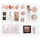 Vtopmart 10 Pcs Makeup Drawer Organizer Bins Set, 4 Size Plastic Makeup and Vanity Organizer Trays, Clear Acrylic Vanity Storage Containers for Cosmetics, Toiletries, Jewelry, Gadgets, Office Supply