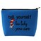 G2TUP Musical Inspired Broadway Cosmetic Bag Hat Makeup Bag Tell Yourself How Lucky You Are (Tell Yourself)