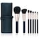 Makeup Brushes Set, Professional Make up Set, Premium Brush Kit tools, Soft Synthetic Hair Makeup Brushes for Face, Cheek, &amp; Eye Makeup, with PU Bag (Dark Green,7 Pcs)