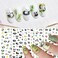 Cartoon Animal Nail Art Stickers, Unicorn Flamingo Insect Leopard Tiger Cat Dinosaur Nail Art Decals 3D Self-Adhesive Sticker Design for Women Girls Manicure Decoration DIY Nail Decal (6 Sheets)