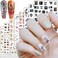 8 Designs Animal Nail Art Stickers Decals, Cat Dog Cow Unicorn Snake Tiger Leopard Lion Nail Transfer Decals, 3D Pet Nail Self-Adhesive Sticker Acrylic Supplies for Women Manicure Tips Decorations