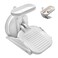Shower Foot Rest, Pletpet Shower Ledge for Shaving Legs Withe Foldable Shower Step Pedal with Upgrade Industrial Suction Cup White Suction Cup Foot Rest for Shower Spa