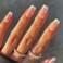 French Cute Fake Nails Square Press on Nails Medium Pearl Full Cover Acrylic Nude False Nails for Women and Girls24PCS
