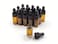 15Packs 4ml Tiny Amber Glass Mini Dropper Bottles for Essential Oils, Cosmetics, and Liquid Small Empty Travel Sample Vials with Dropper and Black Caps
