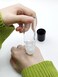 4Packs Glass Clear Roller Bottles 30ml/1 Oz Refillable Essential Oil Perfume Roll on Bottles Empty