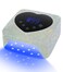 Cordless UV Nail Lamp for Gel Nails 72W, Rechargeable Diamond LED Nail Dryer with 5 Timer Setting, Touch Control &amp; Auto Sensor, Fast Nail Light Curing Lamp for Salon &amp; Home