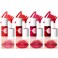 Lip Tint Stain, Long Lasting Korean Lip Stain Set, Non-sticky Waterproof Lightweight Lip and Cheek Tint, Moisturizing High Pigment Water Tint, Matte Finish Lip Tint