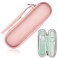 Portable Hard Carrying Case for Solowave 4 in 1 facial wand, Solawave wand for face Protective Bag Storing USB Cable, Hard Case Facial Wand with Zipper and Hanging Rope (Pink)