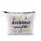 GJTIM Architecture Gifts Architecture Student Gift Architect Survival Kit Zipper Pouch Makeup Bag for Architects (Survival Kit Architect bag)
