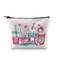 GJTIM Cosmetic Bag for Nurses &amp; Hygienists - Dental Assistant Gift with Zipper Pouch