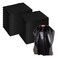 100 Pcs Disposable Barber Cape Waterproof Salon Cape Hair Cutting Cape Hair Dye Cape Black Barber Haircut Cape Disposable Hairdressing Gown Coloring Apron Shawl Hairdressing Cape Adults, 36.2x51.2inch
