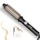 Thermal Brush Ionic Heated Round Brush for Blowout Look, Avvnee Hot Hair Curling Iron with 10 Temp Settings, 30s Fast Heated for All Hair Types