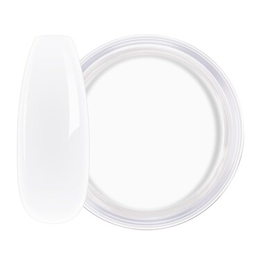 AILLSA Milky White Dip Powder Nude Nail Dipping Powder Translucent Jelly Dip Powder Colors for DIY Manicure Salon at Home Easy to Use Neutral Nail Dip Powder for Valentine's Day Gift (1 Oz)