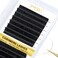 EMEDA Cashmere Classic Lash Extensions C CC D Curl 0.03 0.05 0.07 Thickness Single Lash Trays, 14 Rows Large Tray Super Matte Black Individual Volume Eyelash Extensions (0.03-D-MIX-8-16mm)